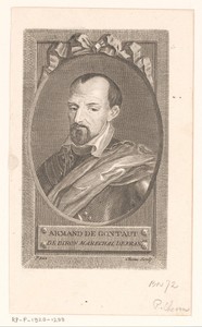 Portret van Armand de Gontaut hertog van Biron
