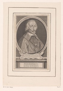 Portret van Armand-Jean du Plessis hertog van Richelieu