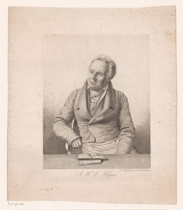 Portret van Arnold Hermann Ludwig Heeren