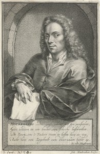 Portret van Arnold Houbraken