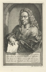 Portret van Arnold Houbraken
