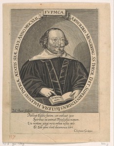 Portret van Arnold Mengering op 46-jarige leeftijd