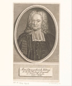 Portret van Arnoldus Drakenborch