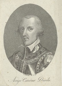 Portret van Arrigo Caterino Davila