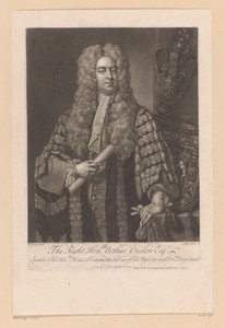 Portret van Arthur Onslow Esqr. op 43-jarige leeftijd