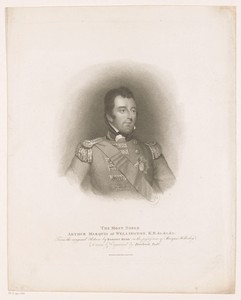 Portret van Arthur Wellesley, 1st Duke of Wellington