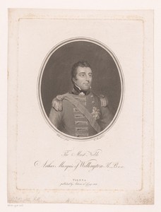 Portret van Arthur Wellesley, hertog van Wellington