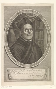 Portret van Athanasius Kircher op 62-jarige leeftijd