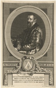 Portret van Aubertus Miraenus