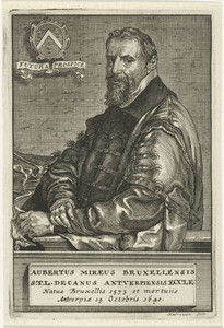 Portret van Aubertus Miraeus