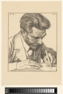 Portret van August Bebel
