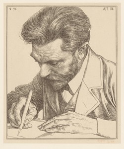 Portret van August Bebel
