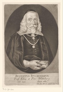 Portret van August Buchner