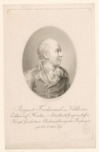 Portret van August Ferdinand von Veltheim
