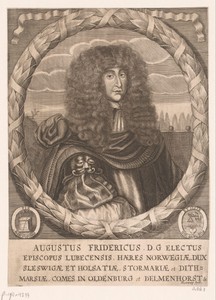 Portret van August Friedrich von Schleswig-Holstein-Gottorf
