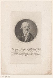 Portret van August Heinrich von Borgstede