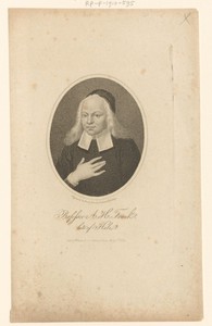 Portret van August Hermann Francke