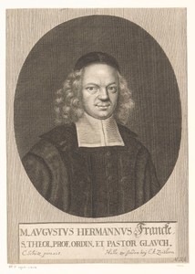 Portret van August Hermann Francke