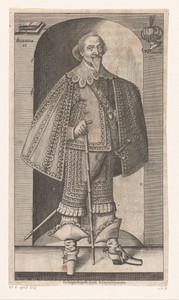 Portret van August II von Braunschweig-Lüneburg