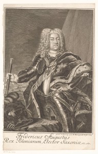 Portret van August III van Polen