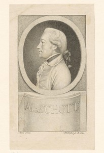 Portret van August Ludwig Schott