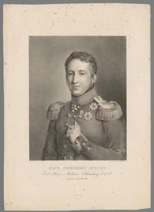 Portret van August von Oldenburg