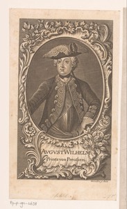 Portret van August Willem van Pruisen