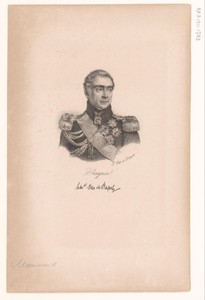Portret van Auguste de Marmont, hertog van Ragusa