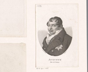 Portret van Auguste Frederik van Sussex