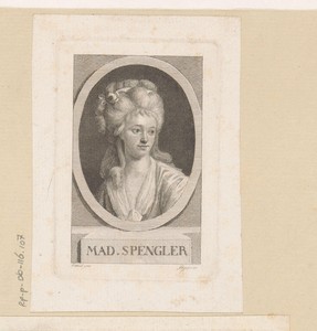 Portret van Auguste Spengler