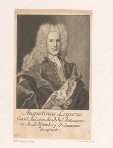 Portret van Augustin Leyser