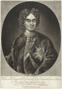 Portret van Augustus II, koning van Polen