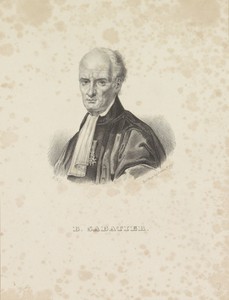 Portret van B. Sabatier