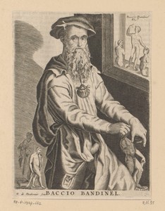 Portret van Baccio Bandinelli