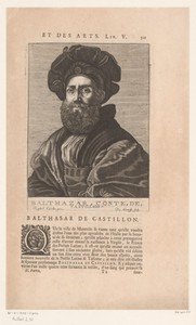 Portret van Baldassare Castiglione