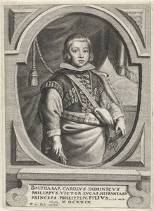 Portret van Baltasar Carlos