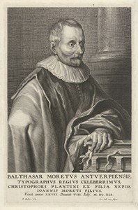 Portret van Balthasar Moretus