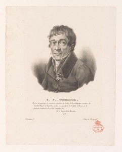 Portret van Balthasar Paul Ommeganck