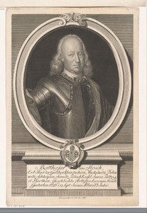 Portret van Balthasar von Stosch