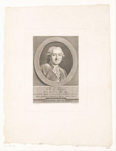 Portret van Balthazar Georges Sage