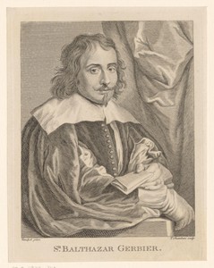 Portret van Balthazar Gerbier d'Ouvilly