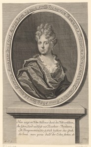 Portret van Barbara Theodora Bergemann