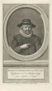 Portret van Barend Kornelisse van Keulen