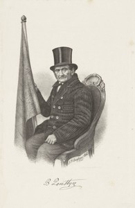 Portret van Barend Ponstijn, 1863