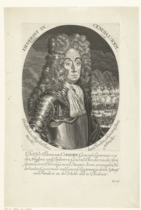 Portret van baron Menno van Coehoorn