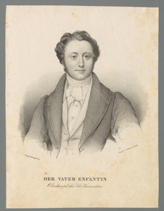 Portret van Barthélemy-Prosper Enfantin