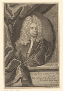 Portret van Barthold Hinrich Brockes