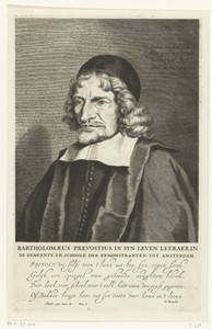 Portret van Bartholomaeus Prevostius