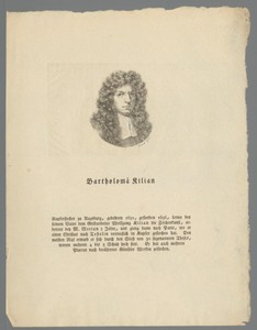 Portret van Bartholomäus Kilian (II)