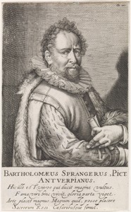 Portret van Bartholomeus Spranger